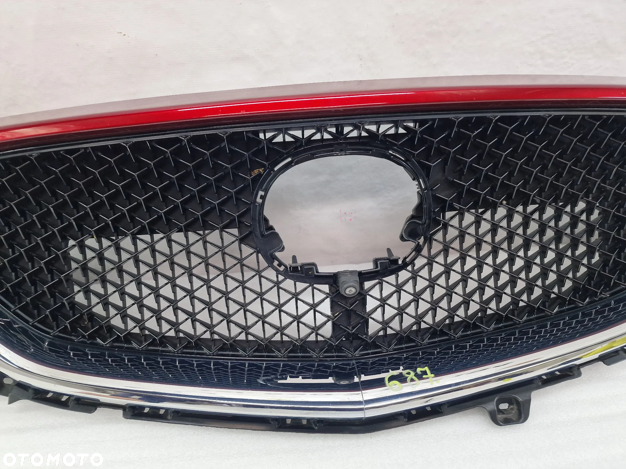 MAZDA CX5 CX-5 II 17- ATRAPA / GRILL PRZEDNI PRZÓD + NOSEK + KAMERA , NR KB8B-50712 , NR AUKCJI GL687 - 6