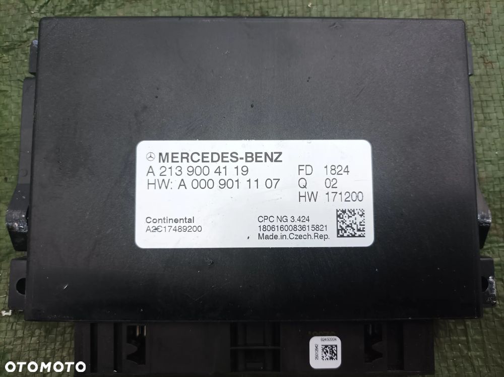 Mercedes C Klasa W205 moduł sterownik skrzyni biegów A2139004119 - 3