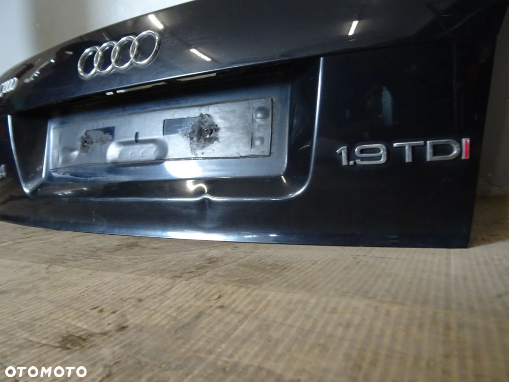 KLAPA TYLNA BAGAŻNIKA AUDI A4 B6 SEDAN LAK: LY9B NR57 - 9