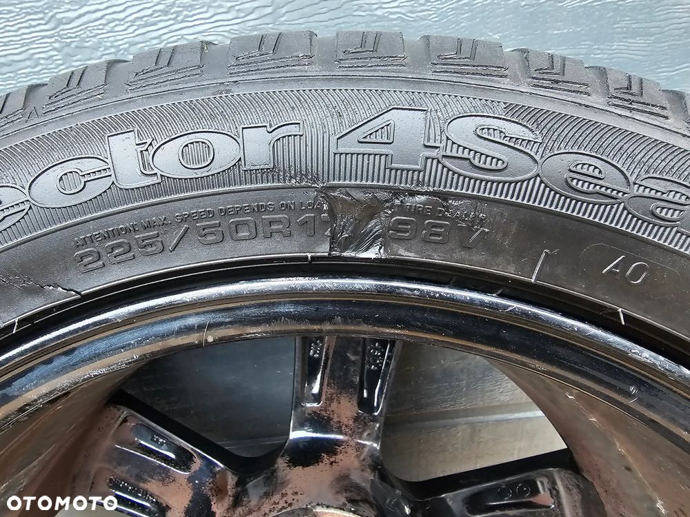 KOŁA FELGI ALUMINIOWE OPONY OPEL ASTRA H, CORSA D, CORSA E, 17" 4x100 ET35 7,5JX17H2 - 14