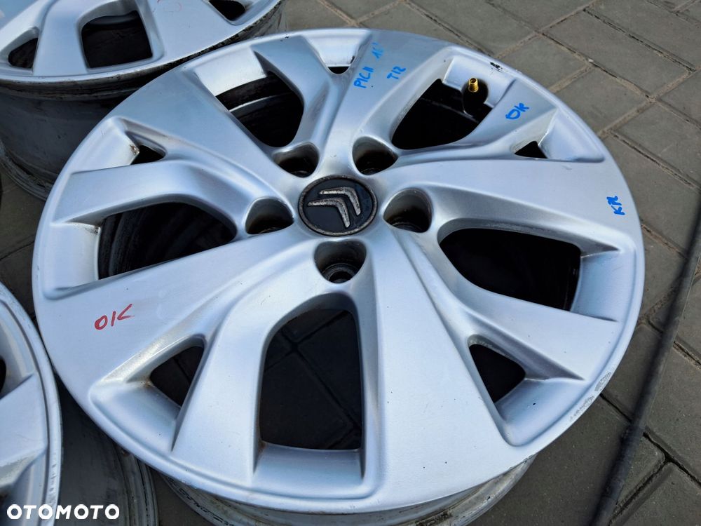 citroen c4 picasso ii felgi aluminiowe 16" 5x108 et47 9677089777 - 6