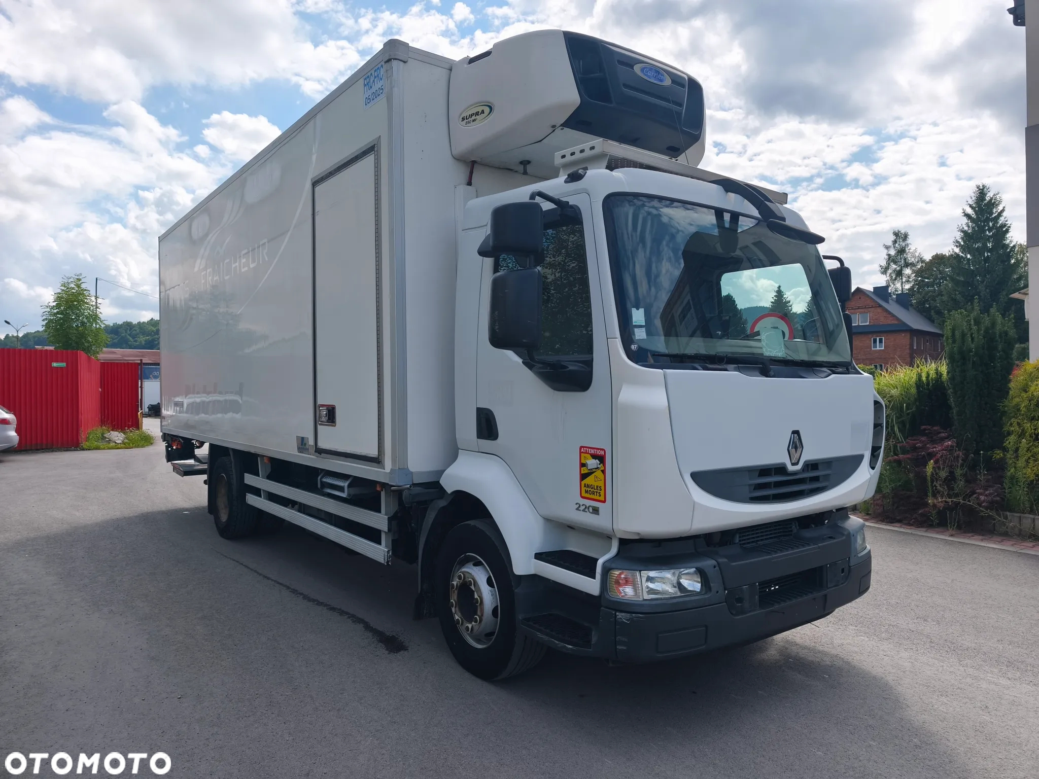 Renault Midlum 220.14  220.16 rama do zabudowy poduszka - 2