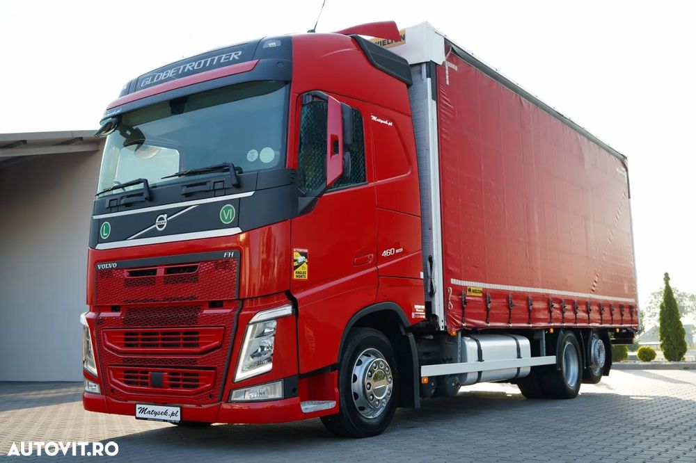 Volvo FH 500 / CORTINĂ / 6x2 / ACOPERIȘ RIDICAT / AER CONDIȚIONAT PARCARE / PUNTE RELAXABILĂ / CONTRACT DE SERVICE GOLD - 1