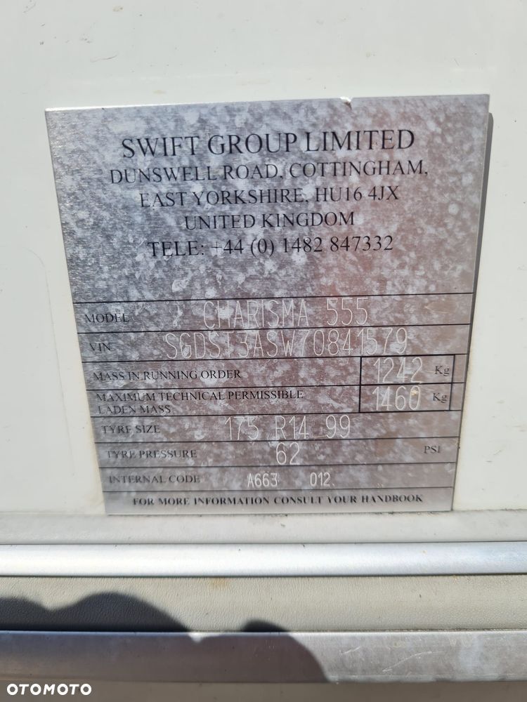 SWIFT CHARIZMA 555 - 31