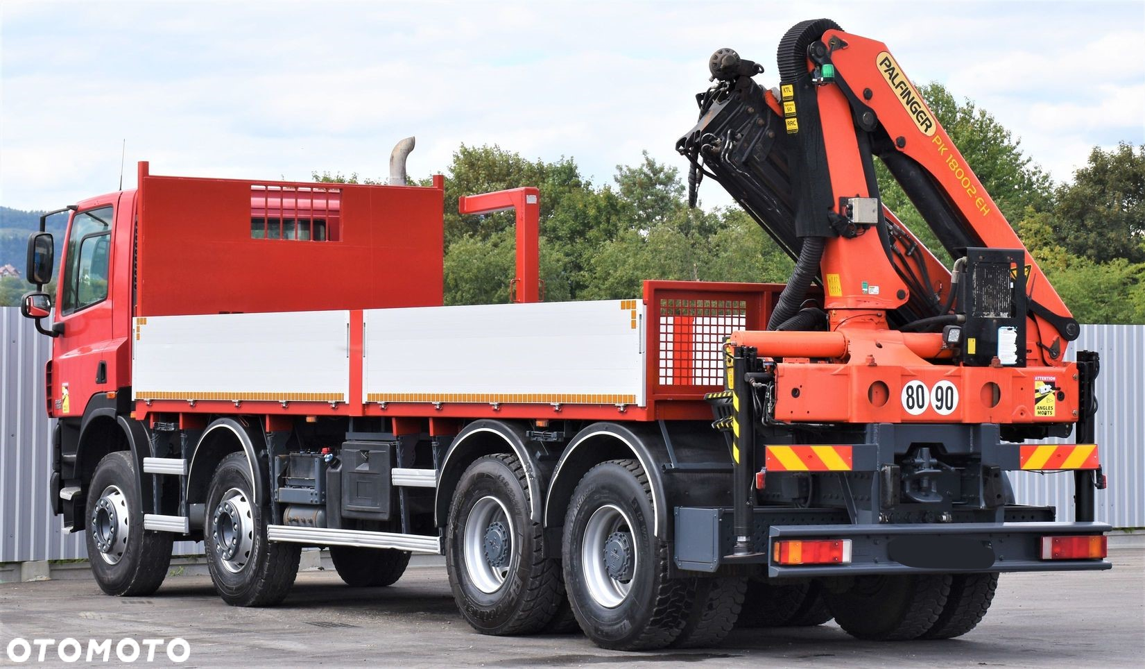 DAF CF 85.410 Skrzynia 6,80m + PK 18002-EHC+PILOT /8x4 - 6