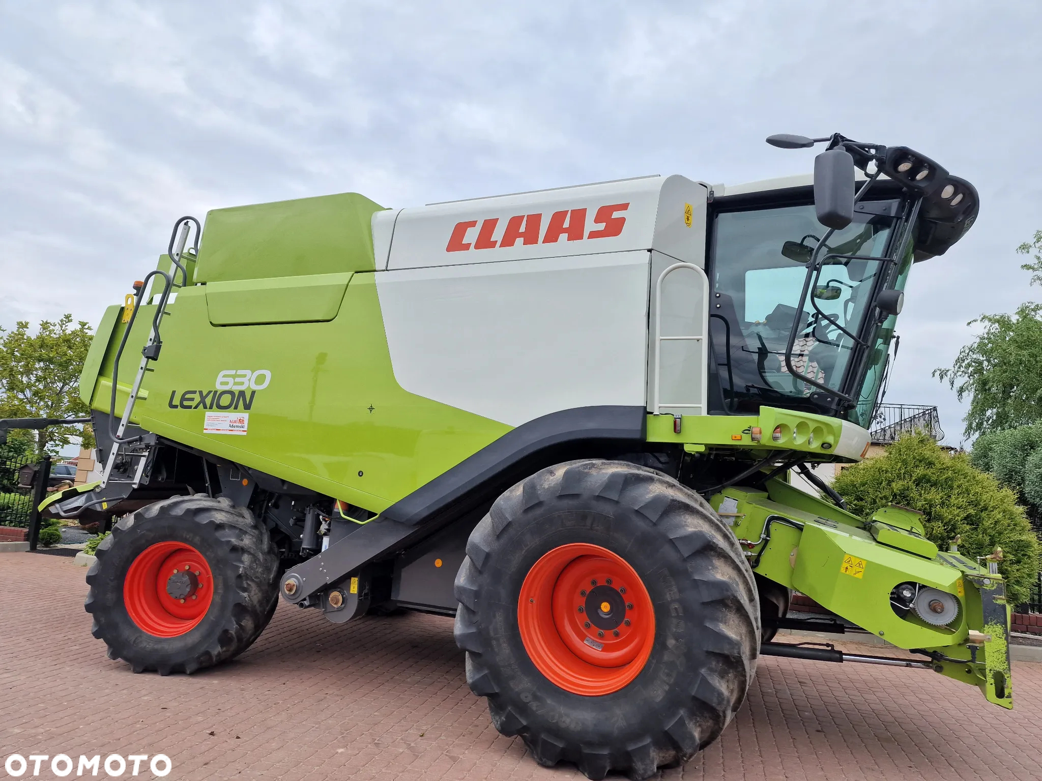 Claas Lexion 630, 4x4, 5.6m lub 6m, 2015rok - 2
