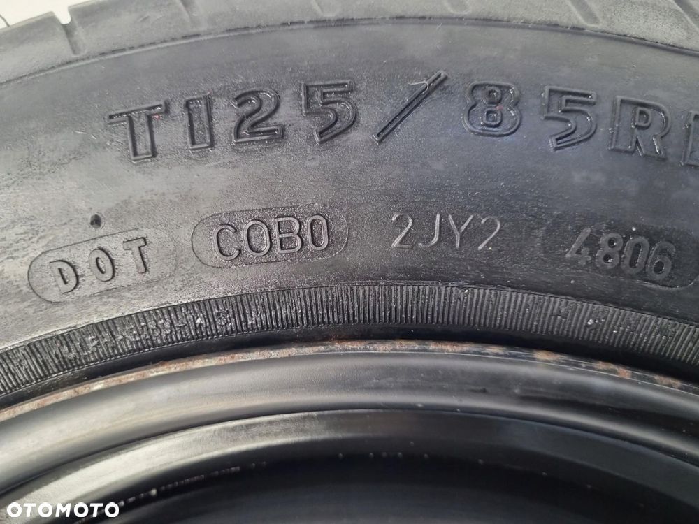 KOŁO DOJAZDOWE Ford C-Max Focus Mk2 II 125/85 R16 5x108 1S71MH dojazdówka - 7