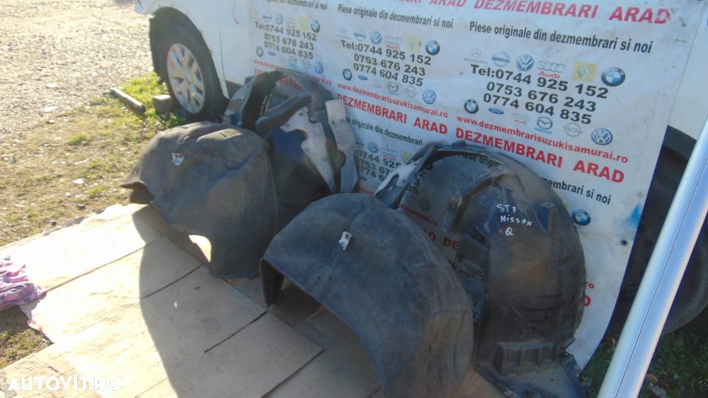 Carenaj roata fata Nissan qashqai 2013-2021 carenaje fata stanga dreata spate qashqai - 4