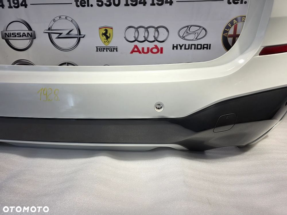 BMW X1 F48 M-PAKIET 15- ZDERZAK TYLNY TYLNI TYŁ BIAŁY NA 4xPDC NR 51128059877 , NR AUKCJI NZ1928 - 13