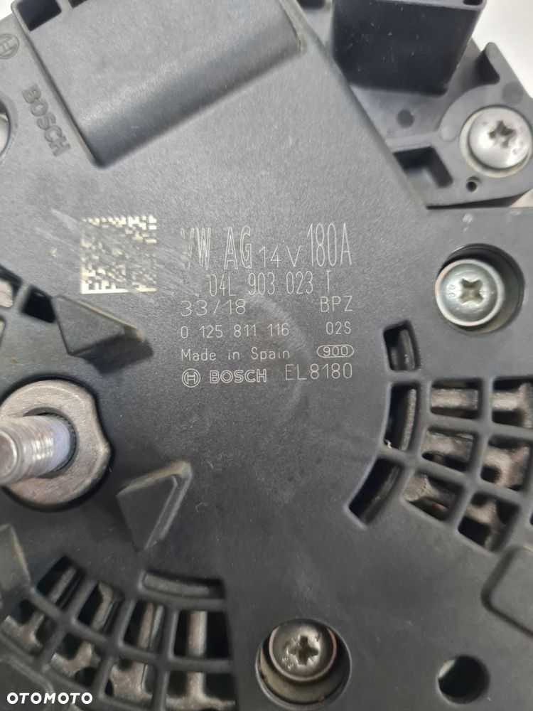 VW T6 2.0 TDI alternator 180A 04L903023T - 4