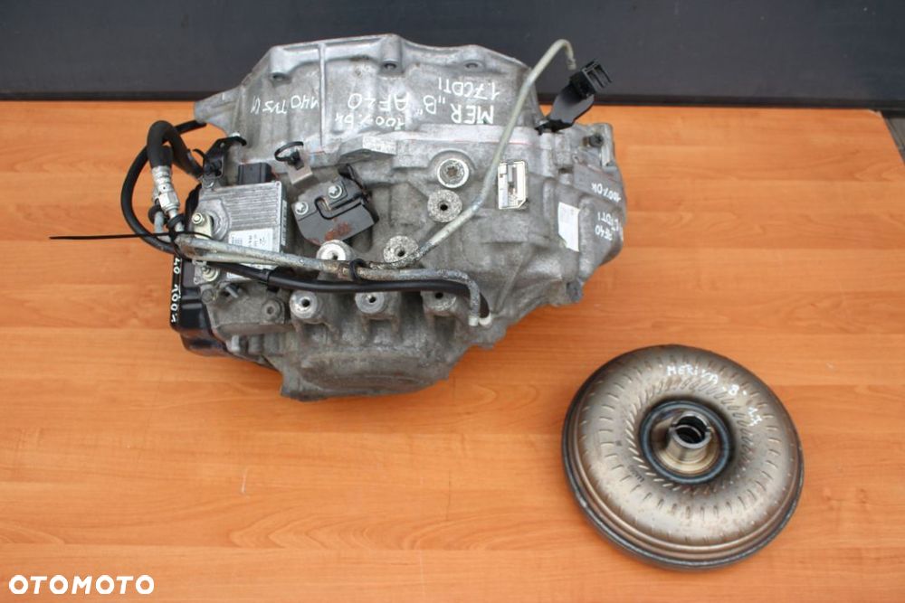 SKRZYNIA BIEGÓW  AUTOMAT OPEL MERIVA B A17DTR 1.7 AF40 55585552 PRZEBIEG 140 TYS KOMPLETNA - 2