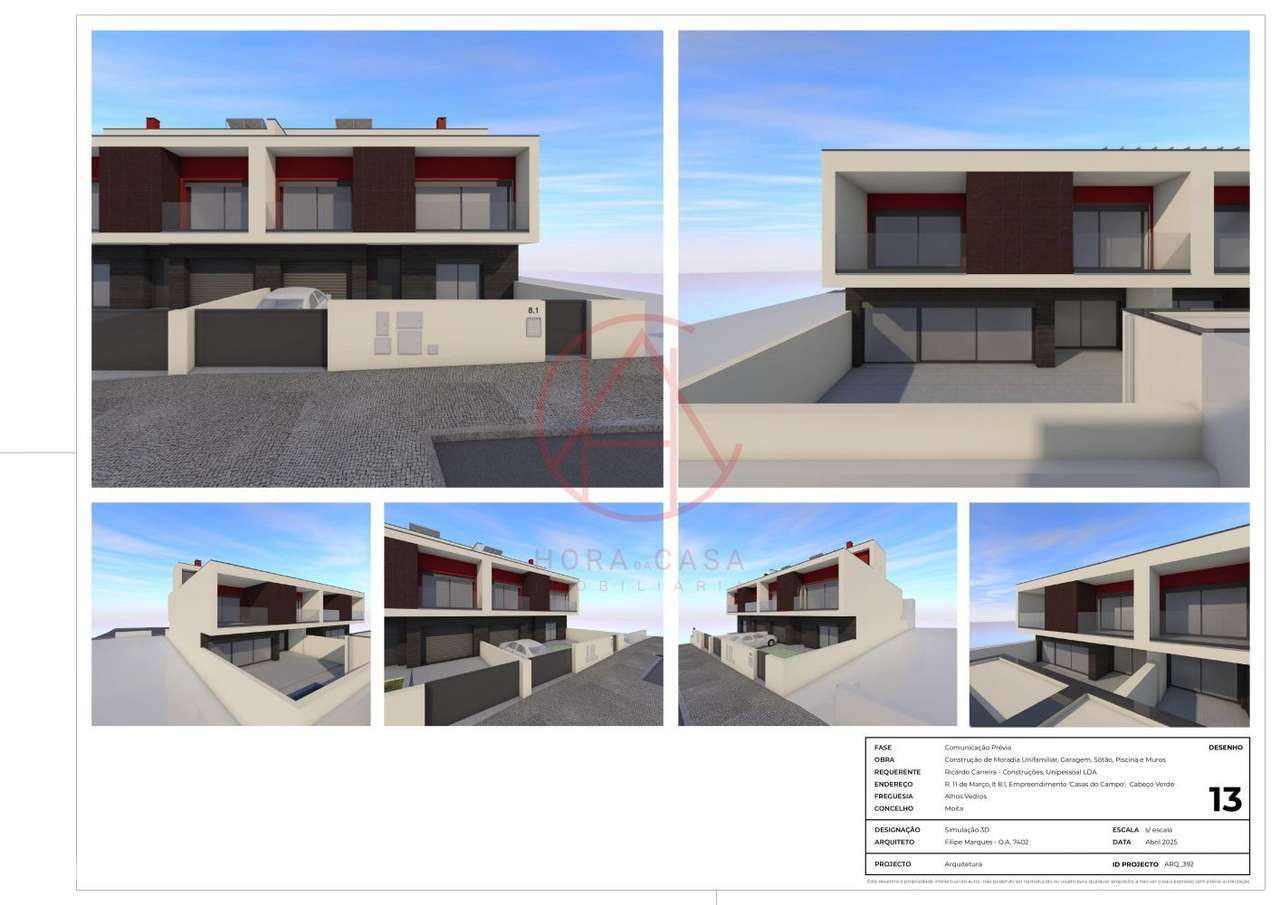 Moradia V5 com piscina e garagem - Grande imagem: 3/60