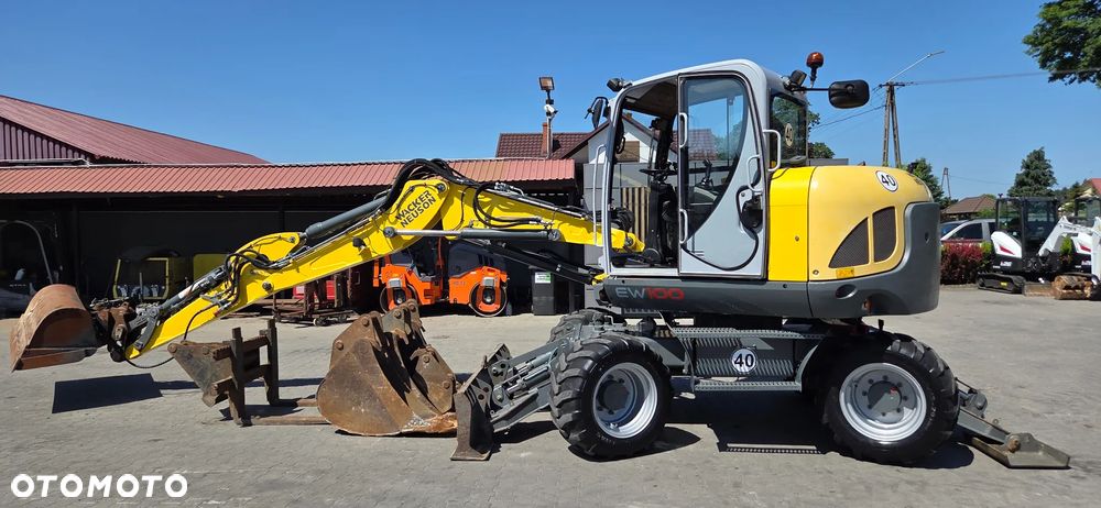 Wacker Neuson <<Wacker Neuson EW100,5łyżek+widły,2014r,szybka skrzynia, centralne smarowanie,sprowadzona!>> - 33