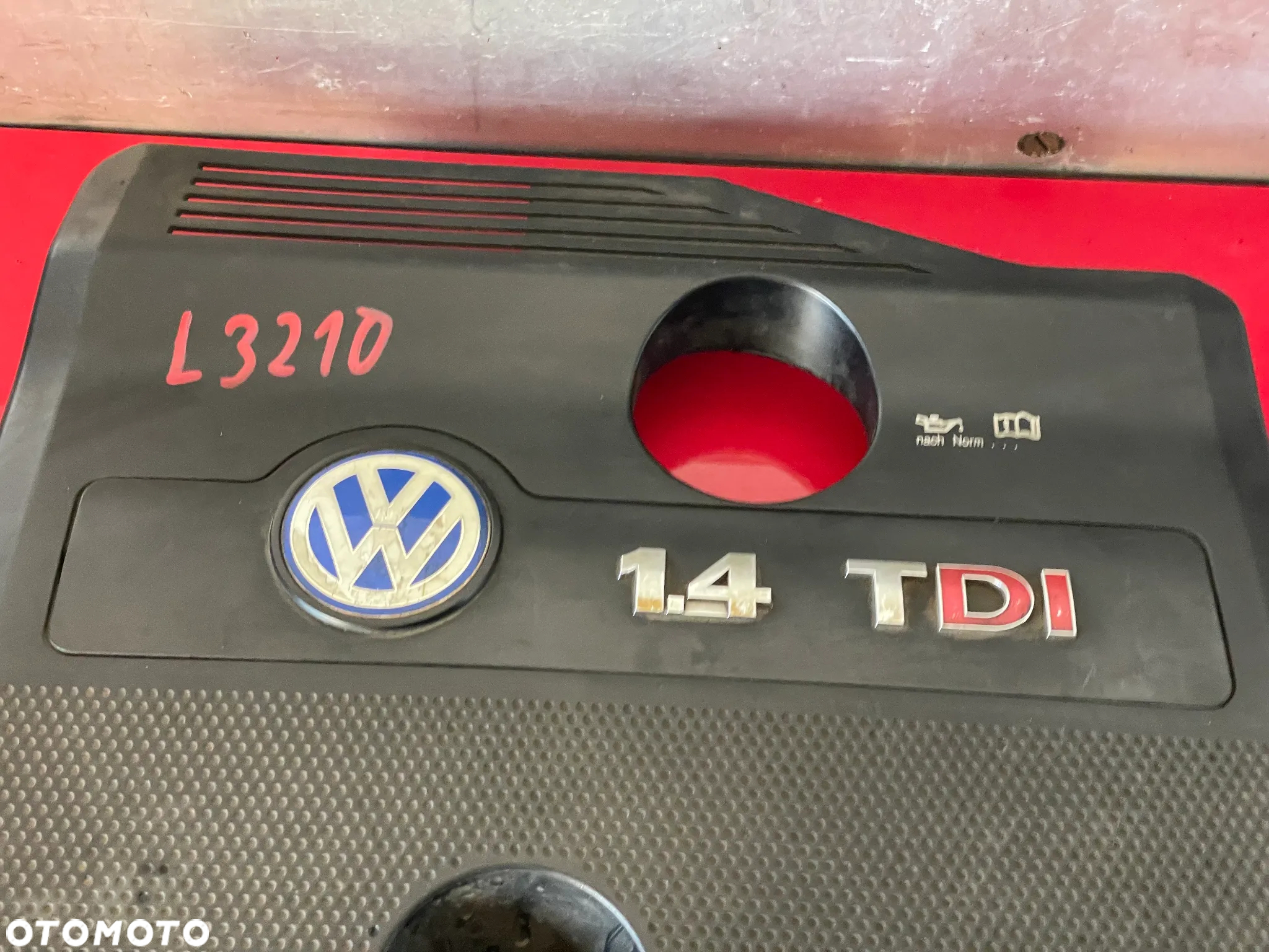 OSŁONA SILNIKA GÓRNA VW 1.4 TDI - 5