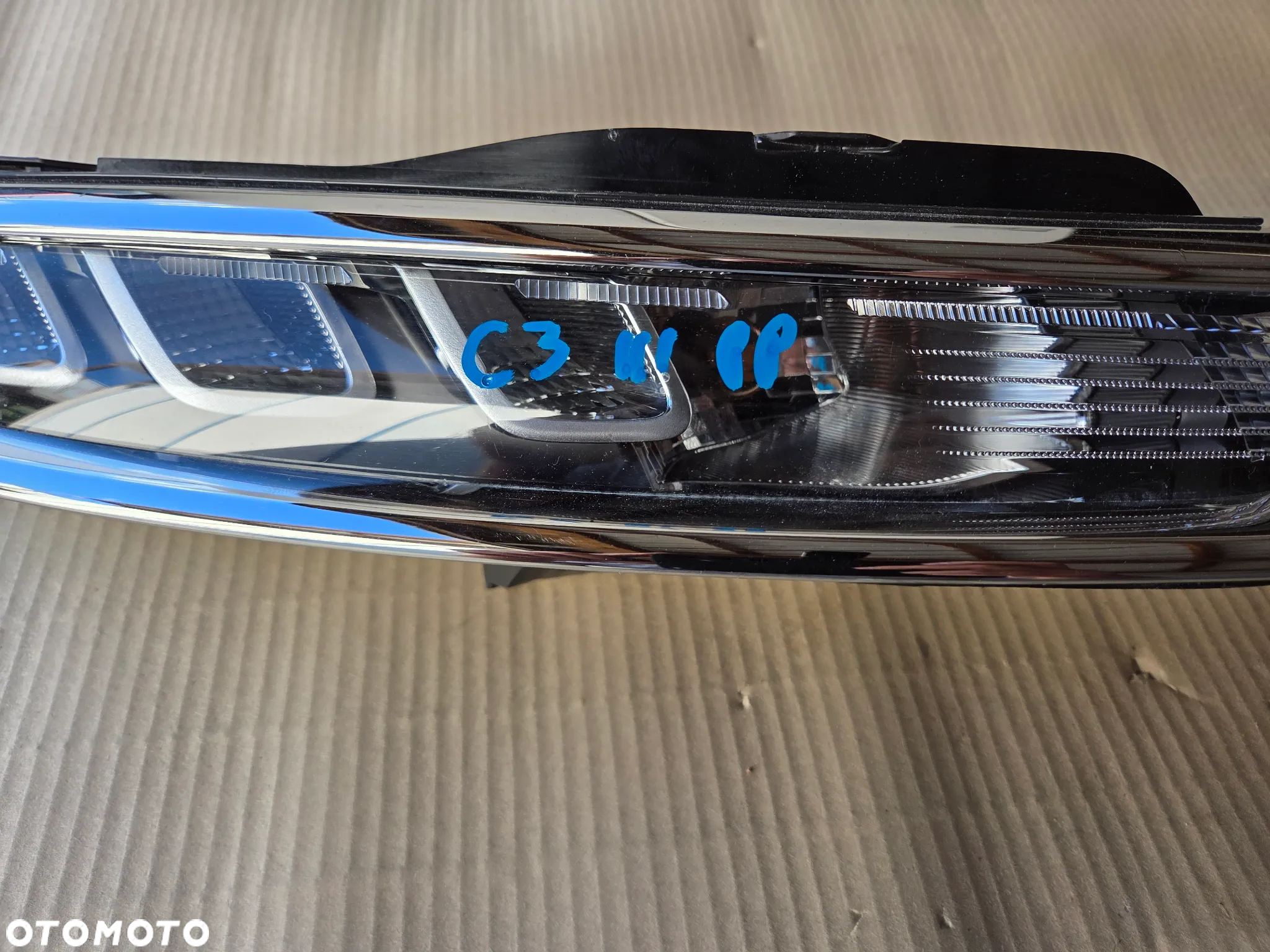 Światło do jazdy dziennej DRL LED prawy Citroen C3 III - 3