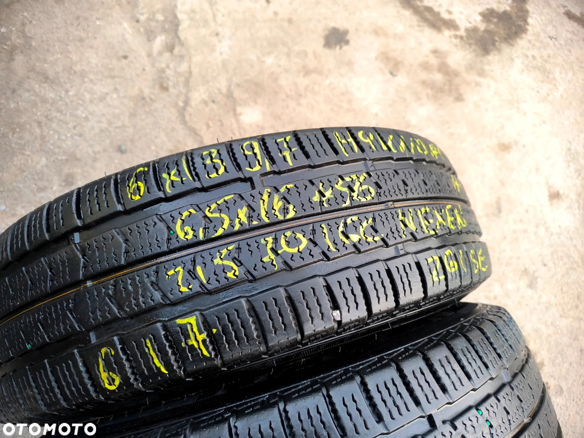 215/70R16C 108/106R 16 C Opony Zimowe Zima NEXEN WINGUARD WT1 6,5mm Legnica ALU-RAD 215/70 - 4