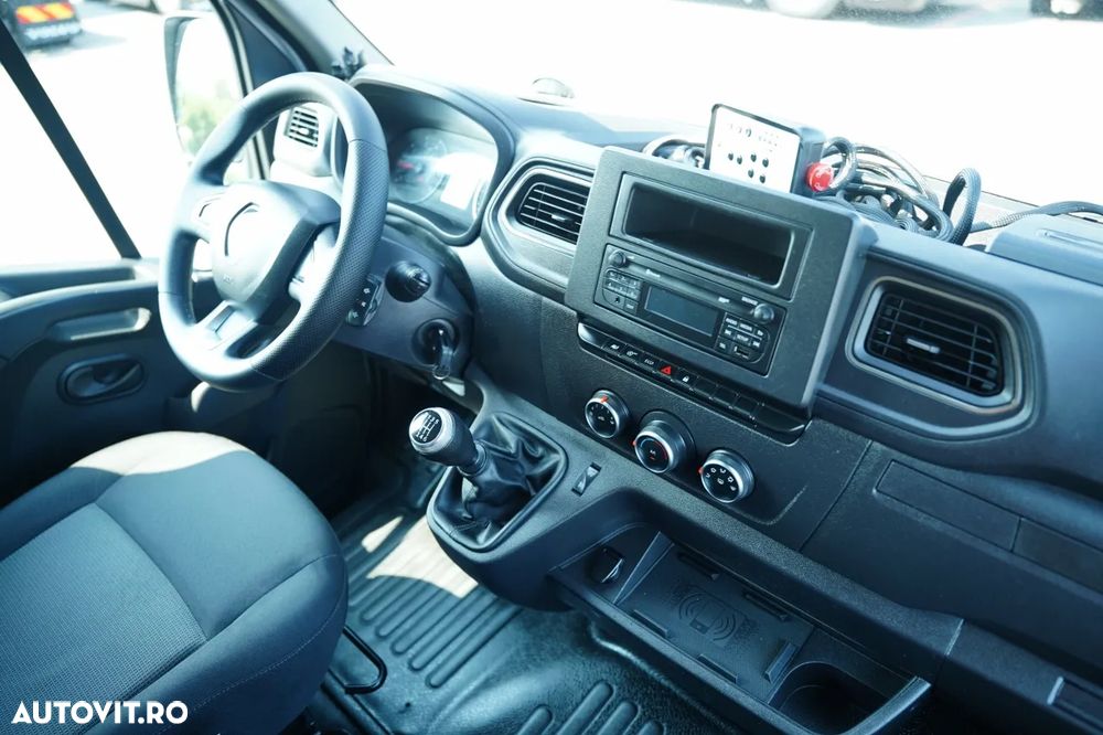 Renault MASTER / Platformă de lucru aeriană / Platformă de lucru metalică / Coș de ridicare FRANCE ELAVATEUR 121 Ft - 12 M / CAPACITATE MAXIMĂ DE RIDICARE 120 KG / EURO 6 - 33