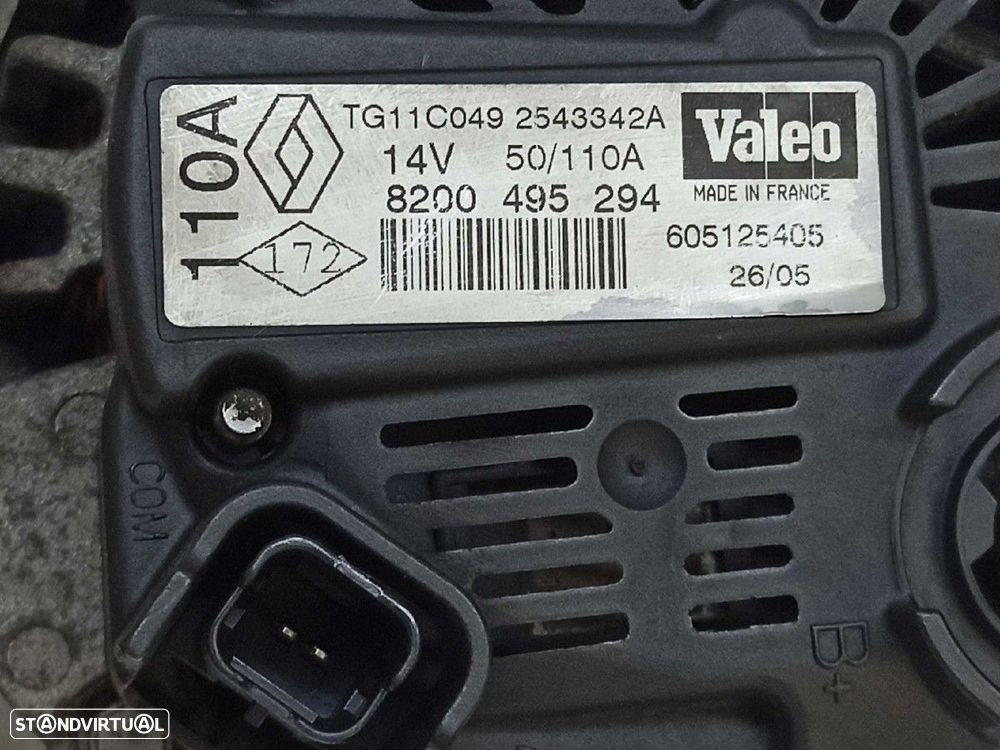 ALTERNADOR RENAULT MEGANE II BERLINA 5P CONFORT DYNAMIQUE - 5