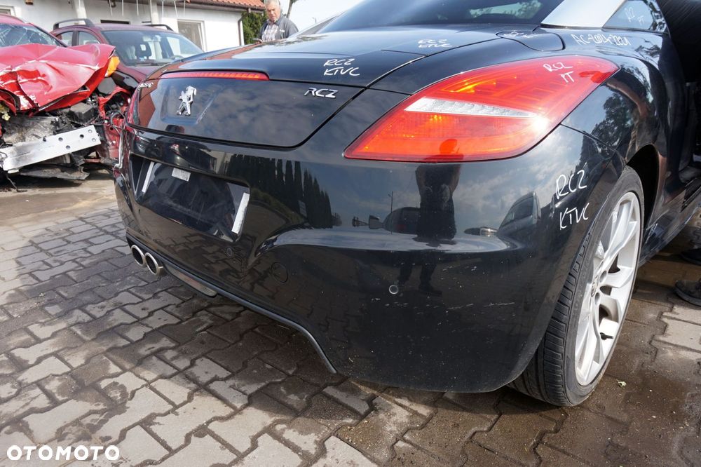 ZDERZAK TYLNY RCZ  KTVC  CZARNY PEUGEOT 2010-2015 - 4