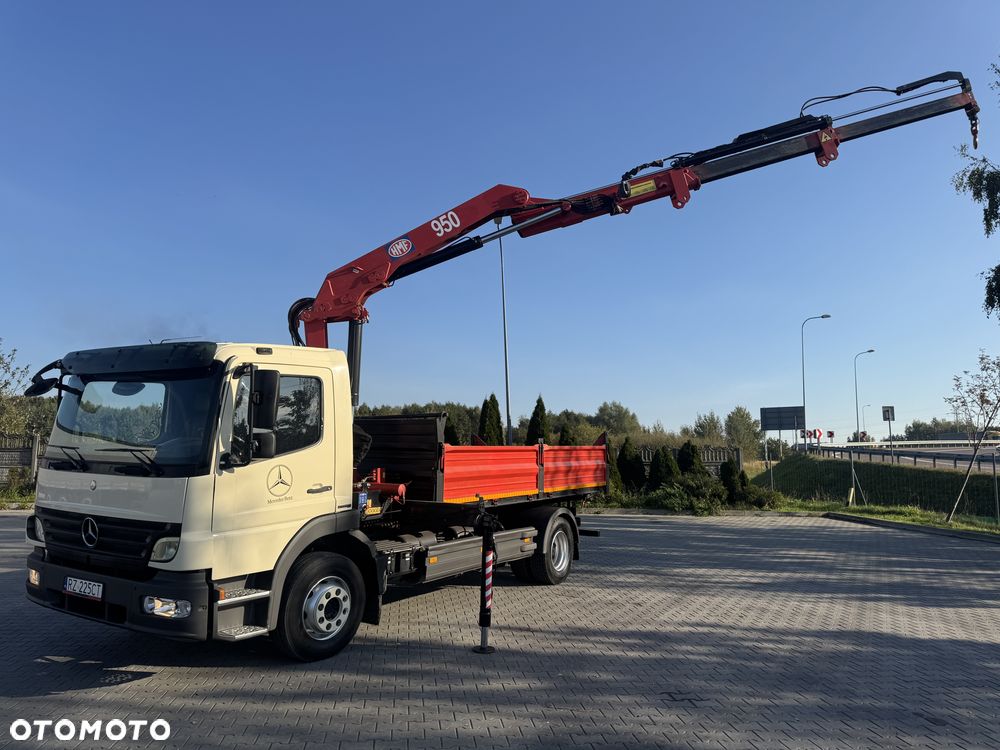 Mercedes-Benz Atego 1524 Wywrotka 3x HDS HMF 950 - 2