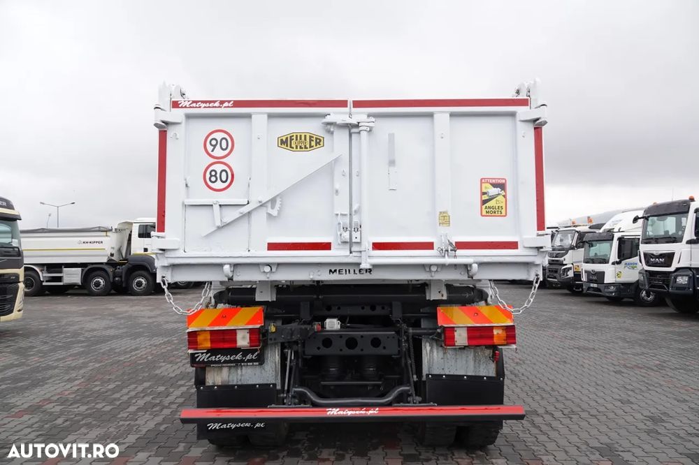 Mercedes-Benz ACTROS 3336 / 6x4 / CAMION BASCULANTE / BORDMATIC / HYDROBOARD / MEILLER KIPPER / EPS + AMBREIE / IMPORTAT - 15
