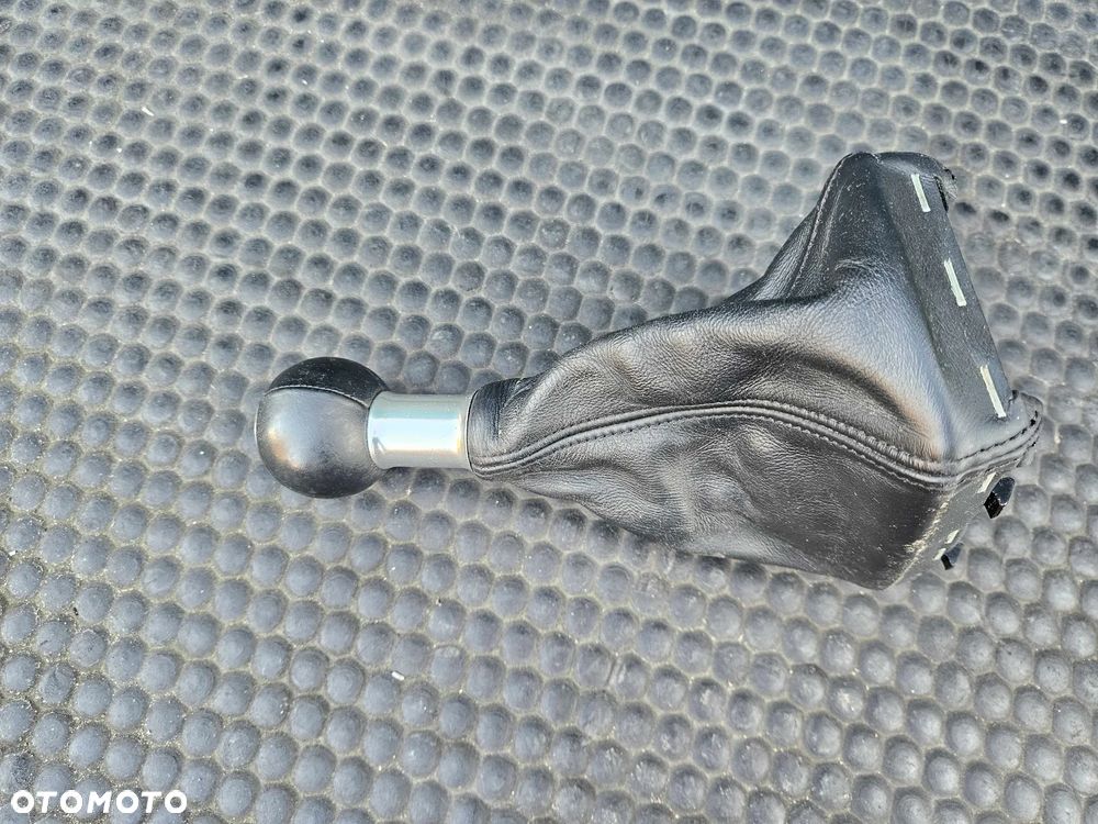 Gałka Mieszek Czarna S-Line Skóra Lewarek Zmiany 6 Biegów Manual Audi A4 B6 B7 - 13