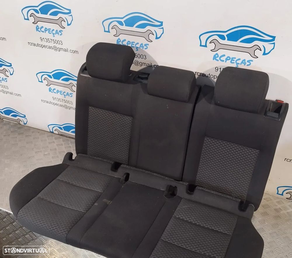 BANCO BANCOS RECLINÁVEIS VOLKSWAGEN VW GOLF VI MK6 TECIDO AIRBAG FRENTE FRONTAL TRASEIRO TRÁS - 6