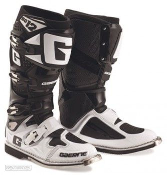 botas gaerne mx sg12 branco/preto (2174-014) - 1