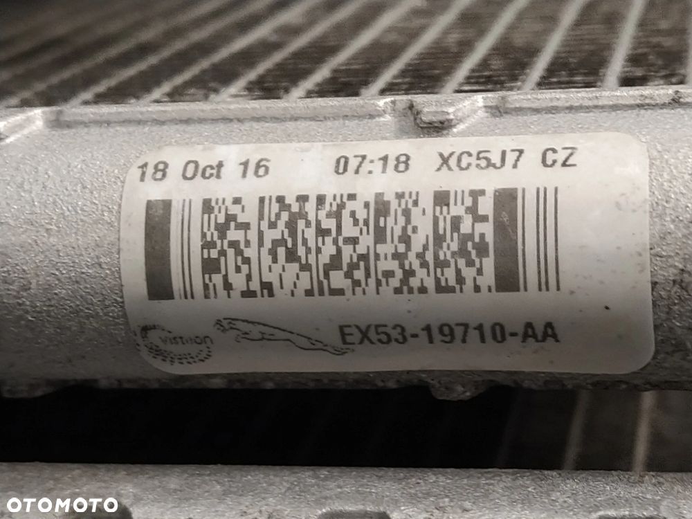 JAGUAR XJ X351 5.0 SC KOMPLET CHŁODNIC CHŁODNICA WENTYLATOR KOMPLET ORYGINAŁ - 17