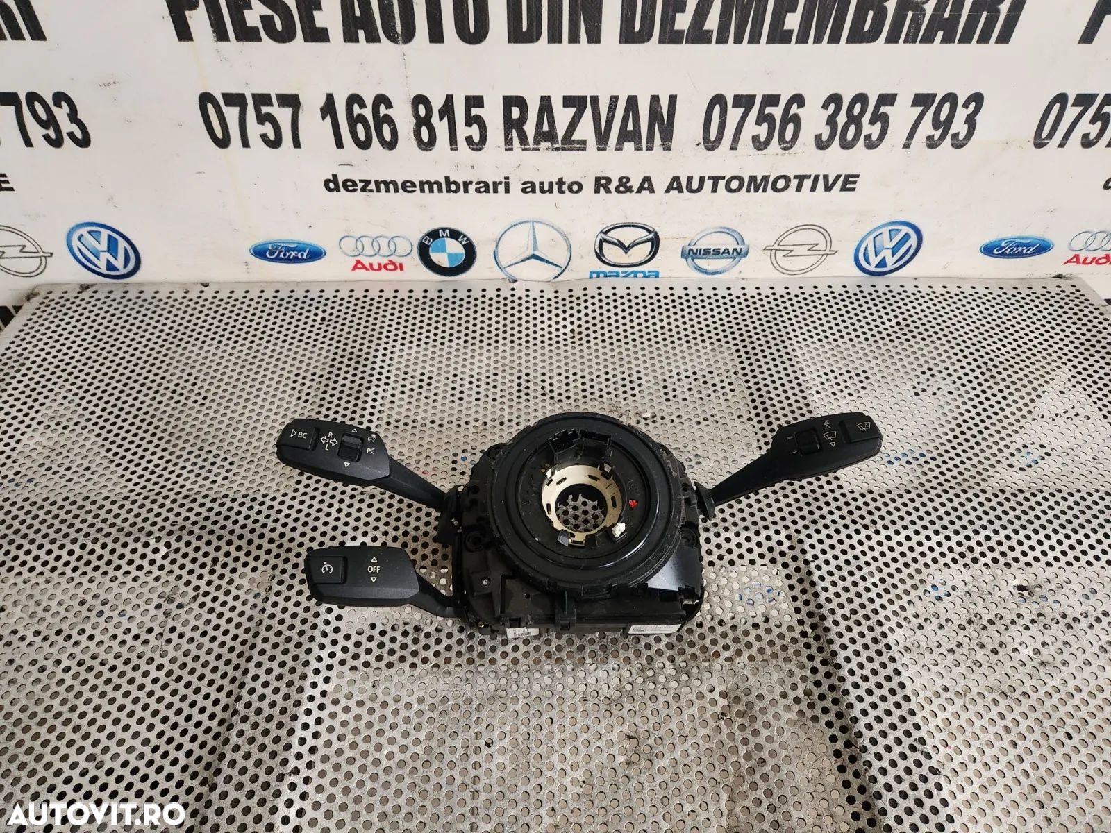 Ansamblu Banda Spira Spirala Volan SZL Maneta Stergatoare Semnalizare Bmw E81 E87 E91 Cod - 1