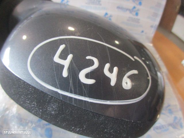 Espelho Esp4246 RENAULT TWINGO 2 FASE 1 2007 1.2I 75CV 3P CINZA DRT ELETRICO 7 PINOS - 4