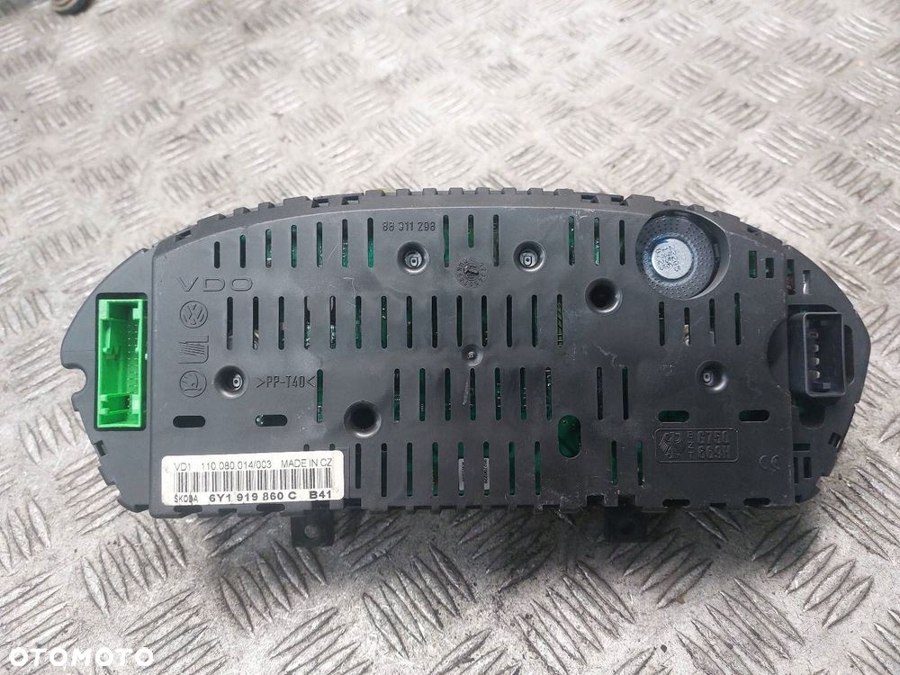 ZESTAW STARTOWY SKODA FABIA I 1.4 8V 047906033E 4B0905851C 6Y1919860C - 8