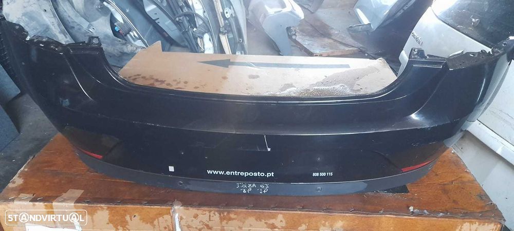 Parachoques traseiro seat ibiza 6j de 3p de 2009 - 1