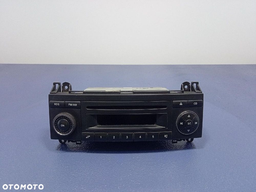 MERCEDES B KLASA W245 RADIO CD FABRYCZNE A1698200886 - 1