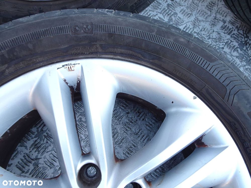 alufelgi z oponami kpl. nissan qashqai j10 17" 5x114.3 et 40 - 4