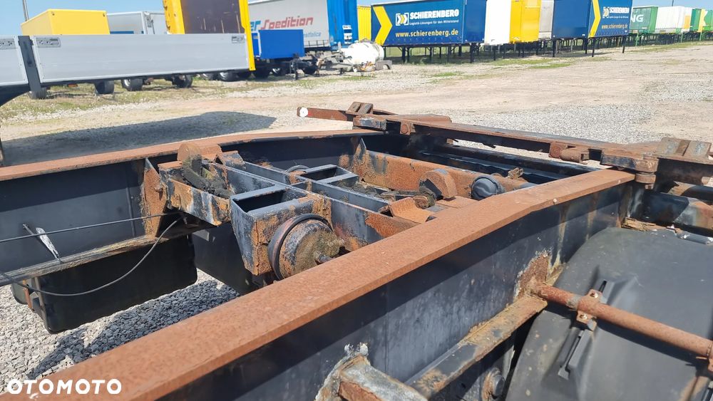 Meiller 9.500zł netto PRZYCZEPA DO ZABUDOWY 6.95M GRUBA RAMA HAKOWIEC  MOŻLIWOŚĆ TRANSPORTU - 9