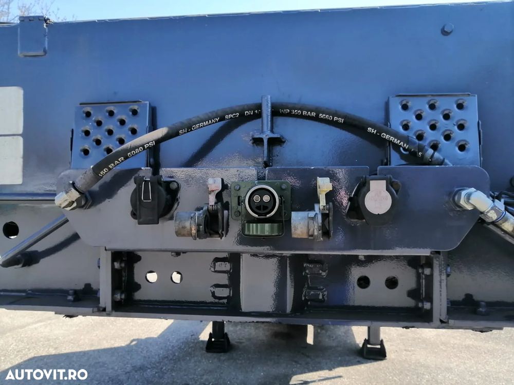 Langendorf Trailer-Tiefbett, 4 Axe, 59 to, extensie, TOP !!! - 17