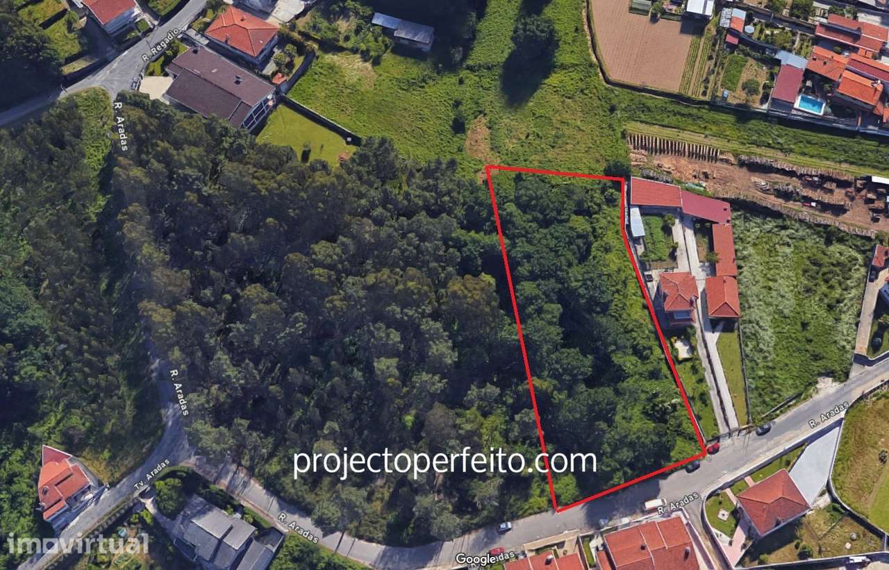 Lote de Terreno  Venda em Fiães,Santa Maria da Feira - Grande imagem: 2/6