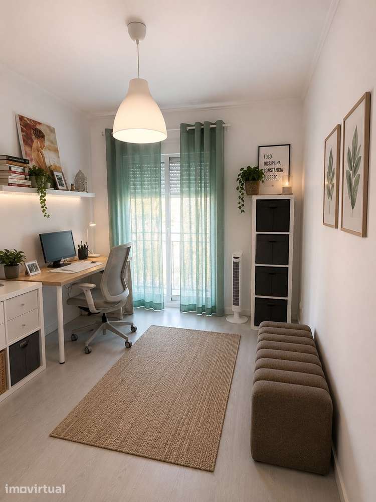 Apartamento T2 com garagem e varanda no Seixal - Grande imagem: 4/6