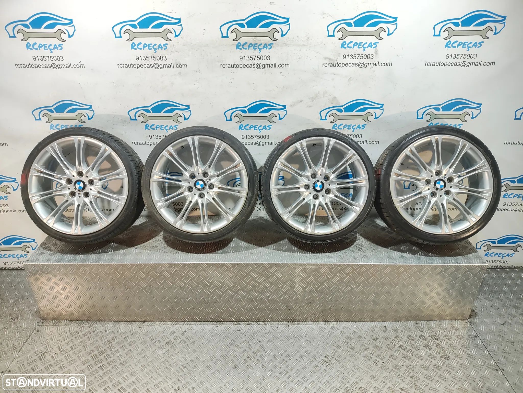 Conjunto Jantes 19 BMW Serie 3 E90 E91 E92 E93 8J ET47 5x120 - 1