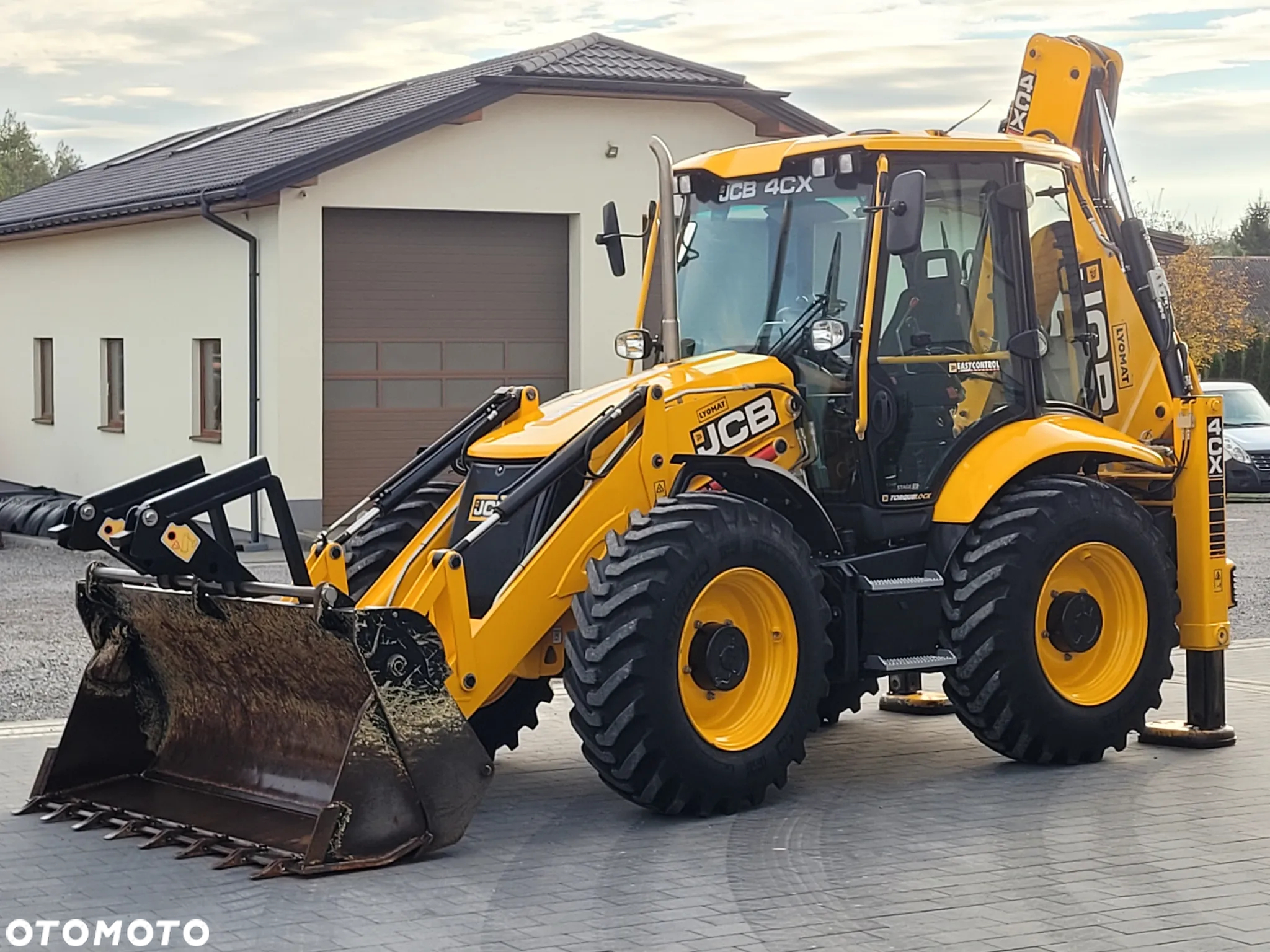 JCB 4CX PRO / jak NOWA / 1250h / joystick / - 2