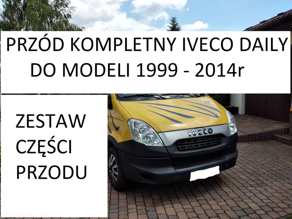 IVECO przód kompletny zestaw części przodu