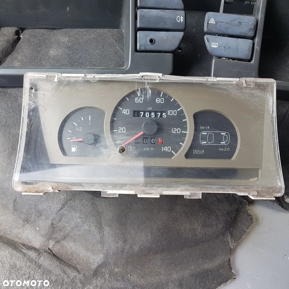 licznik zegar dzienny przebieg fiat 126p maluch elegant - 1