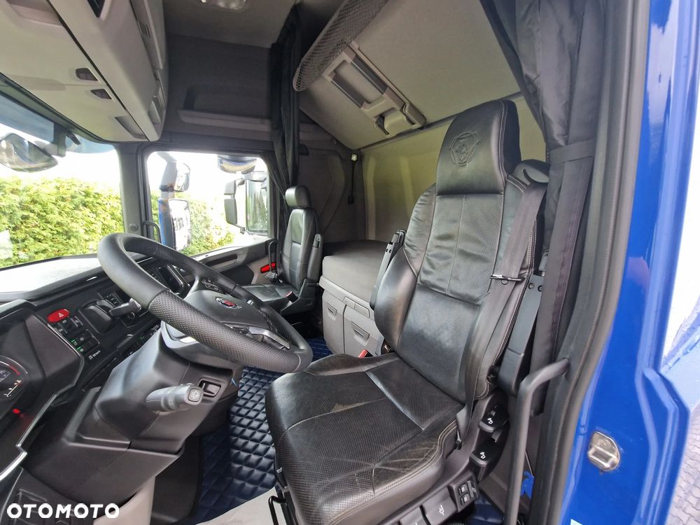 Scania S500 Full 6-AIR Nowe Opony Alu Felgi TV Skórzane fotele Osłony międzyosiowe/JVG Gliwice - 23