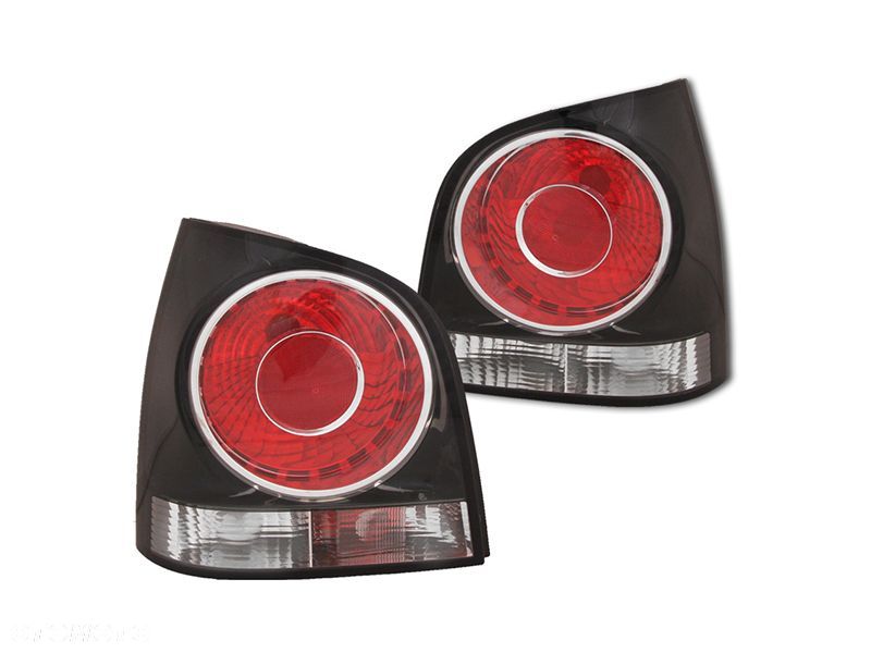 LAMPA TYL KPL VW POLO 9N3 6Q0 LIFT BLACK GTI TYC - 1