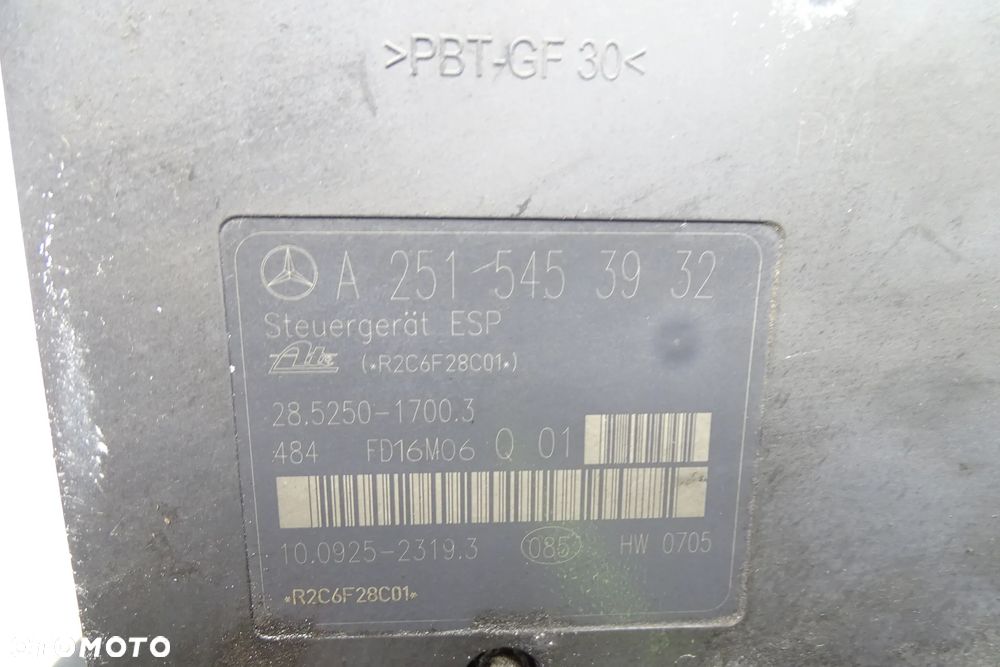 Mercedes ML W164 GL X164 R R251 Pompa hamulcowa ABS A2514311312 A2515453932 - 7