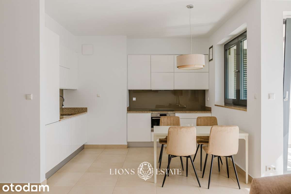 Apartament z widokiem na panoramę Warszawy