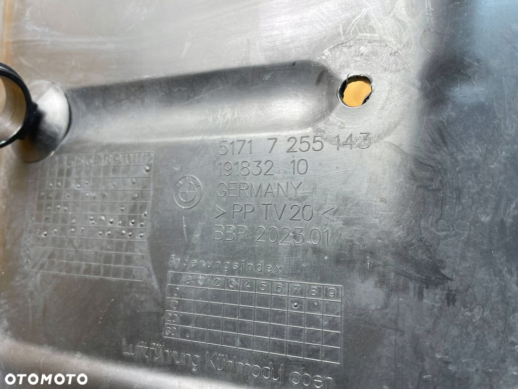 WLOT OSŁONA KIEROWNICA POWIETRZA PRZÓD BMW I3 I01 7255143 - 10
