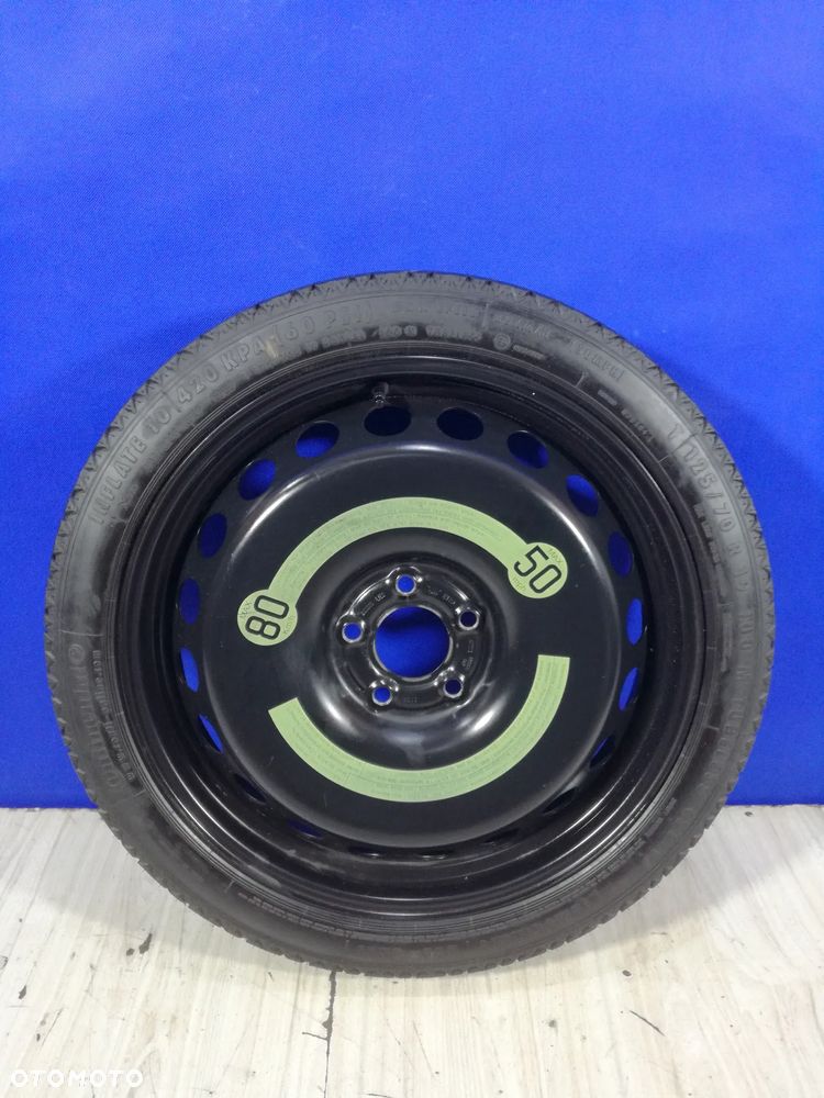 Audi A4 B8 koło dojazdowe zapas 5x112 T125/70 R19 ET29 2190900 - 1