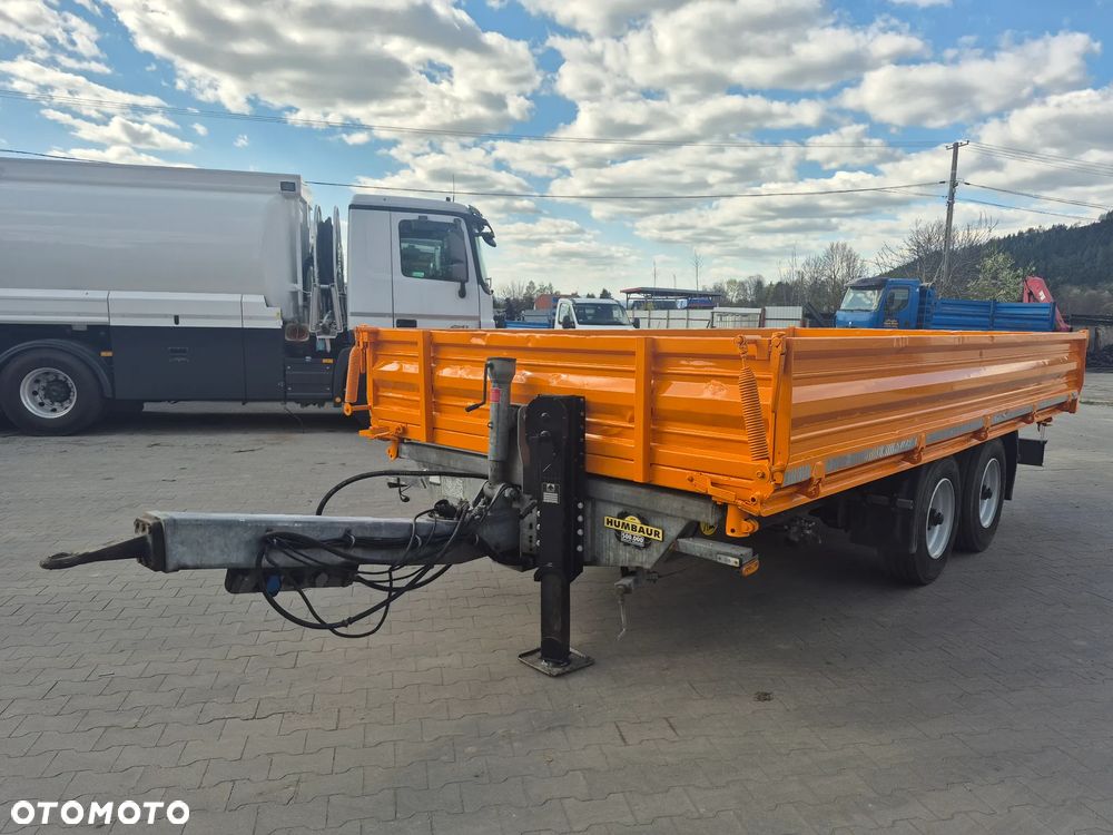 Humbaur PRZYCZEPA WYWROTKA LAWETA TANDEM / HUMBAUR HTK 115024 - 2